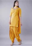 embroidered-georgette-punjabi-suit-in-mustard-v1-kur393