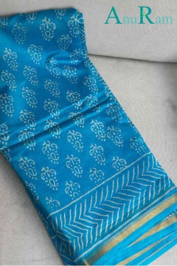 Handeri Si-Co Block Print Sarees