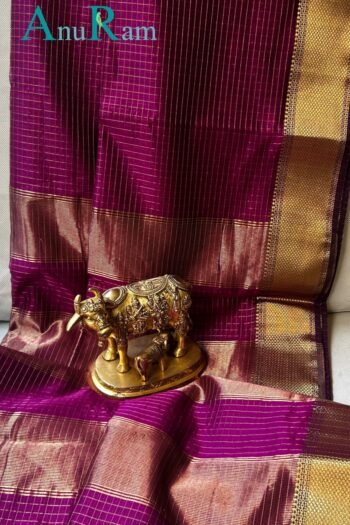 Maheshwari Zari Checks